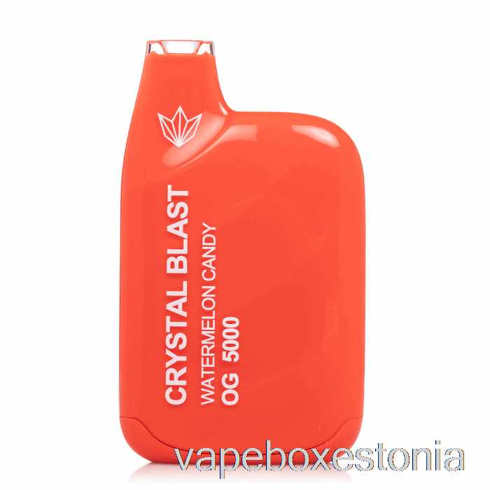 Vape Box Estonia Crystal Blast Og5000 ühekordne Arbuusikomm